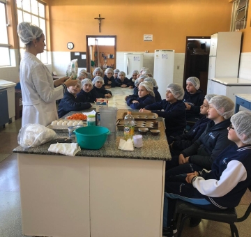 Alunos do Anos Iniciais do CI fecham a terceira receita do Projeto Chefinho 2019