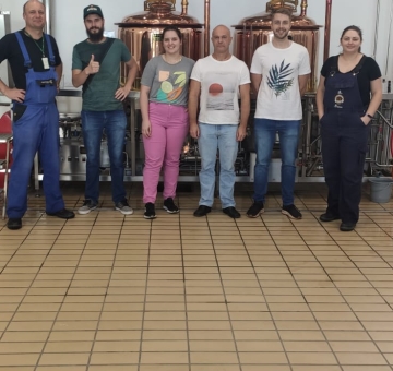 Alunos do CTC produzem cerveja pela primeira vez no curso